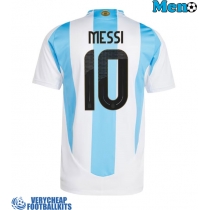 Argentina Lionel Messi #10 Replica Home Shirt Copa America 2024 Short Sleeve